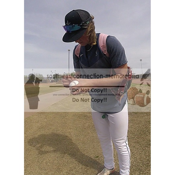 Walter Ford Autographed Baseball Seattle Mariners Proof Photo COA Authentic - Picture 2 of 7